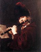 KUPECKY, Jan Portrait of the Court Musician Josef Lemberger oil painting on canvas